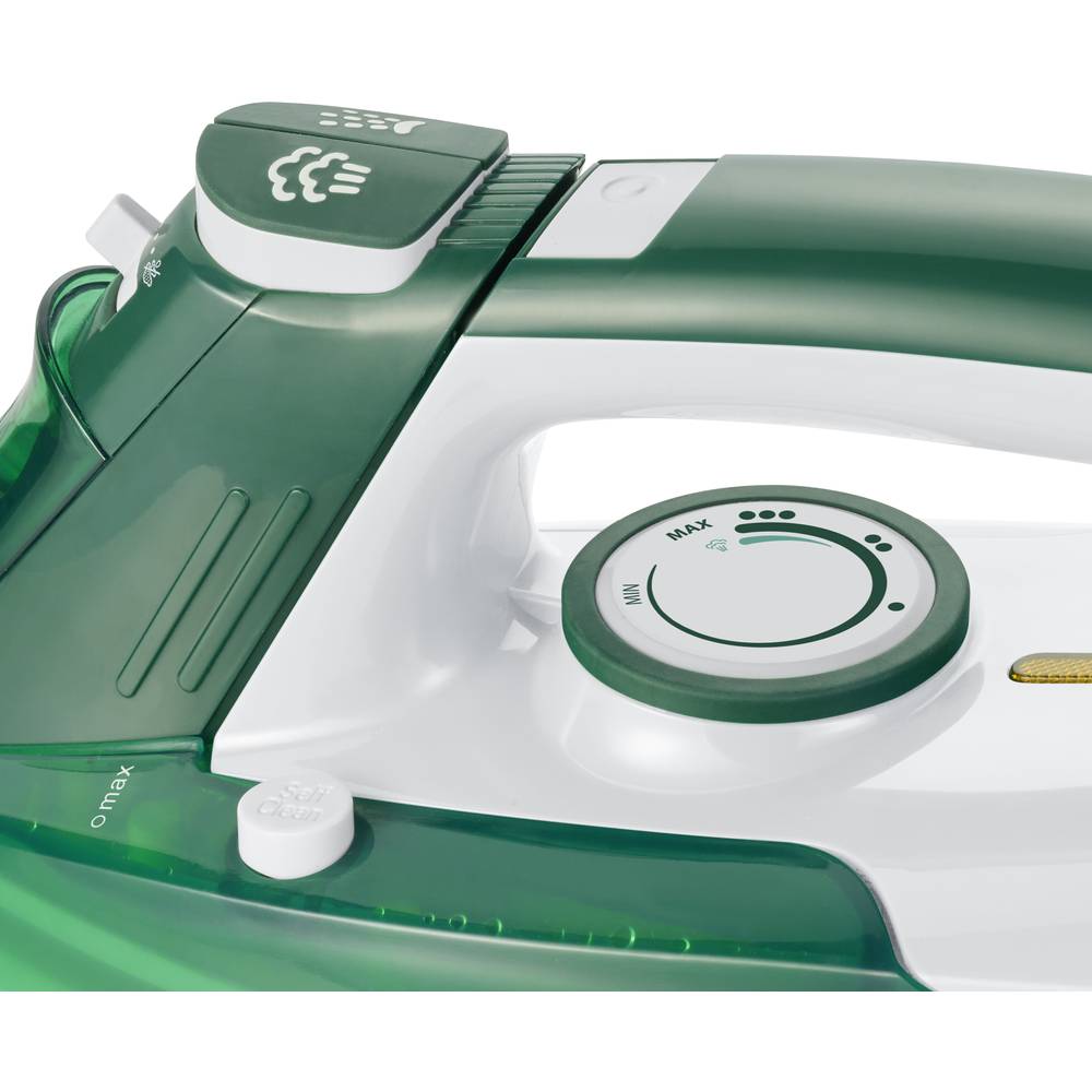 Steam iron 2400W White, Green Outlet Steam iron 2400W White, Green Steam iron 2400W White, Green SEVERIN