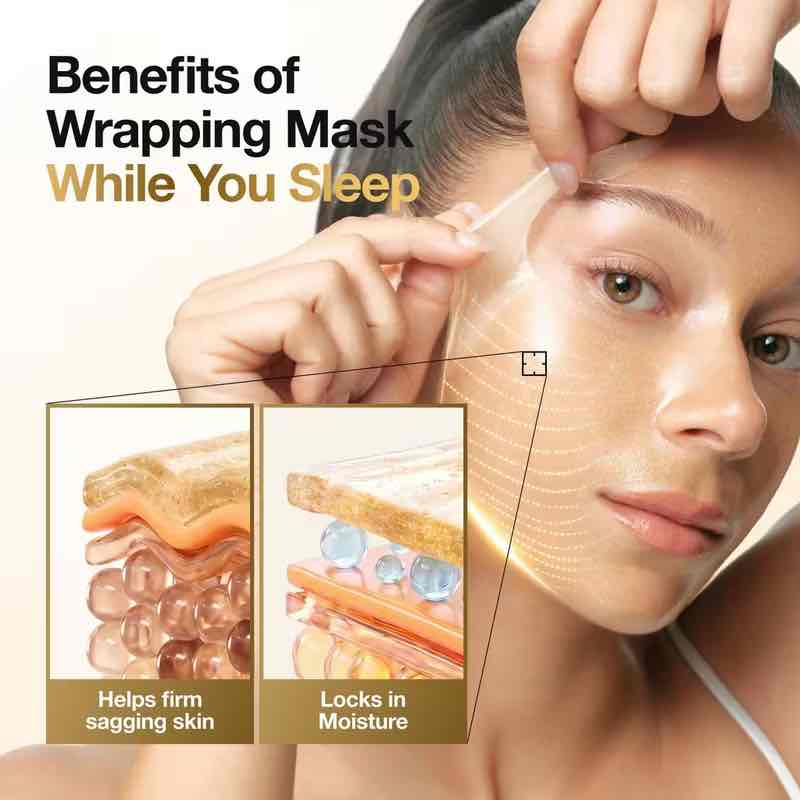 Anua Golden Firming Collagen Wrapping Mask 80ml