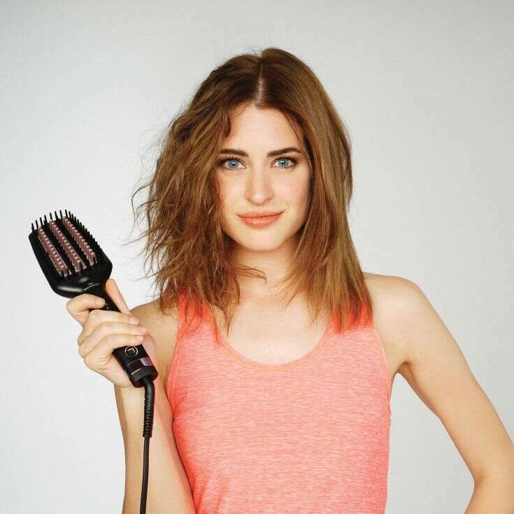 The German Outlet, Bellissima, Electric Straightening Brush Magic Straight Brush
