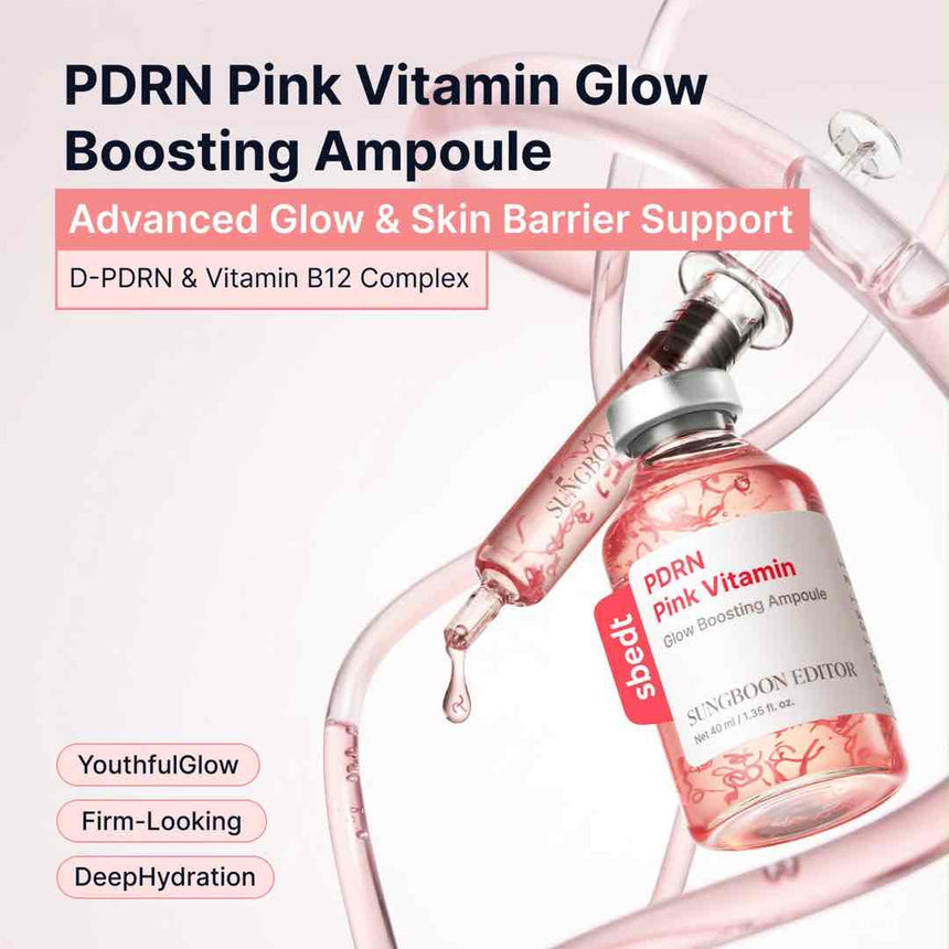Sungboon Editor Pdrn Pink Vitamin Glow Ampoule 40ml