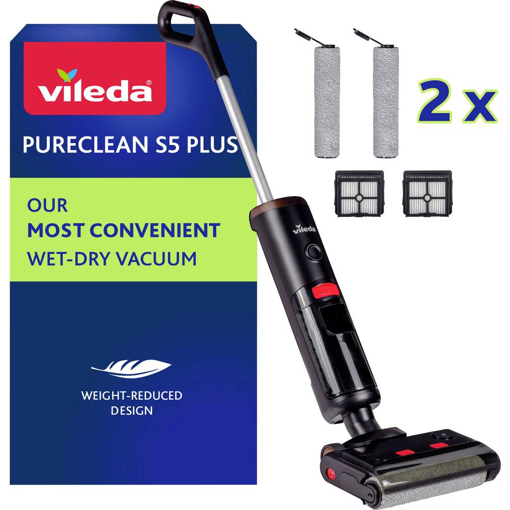 PureClean S5 Plus 178236 Wet/Dry Vacuum Cleaner Outlet PureClean S5 Plus 178236 Wet/Dry Vacuum Cleaner PureClean S5 Plus 178236 Wet/Dry Vacuum Cleaner Vileda