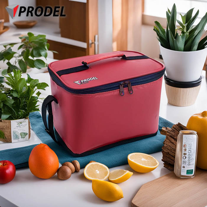 PRODEL Insulated Lunch Bag Washable Fushia