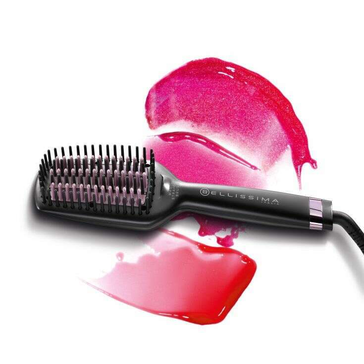 The German Outlet, Bellissima, Electric Straightening Brush Magic Straight Brush