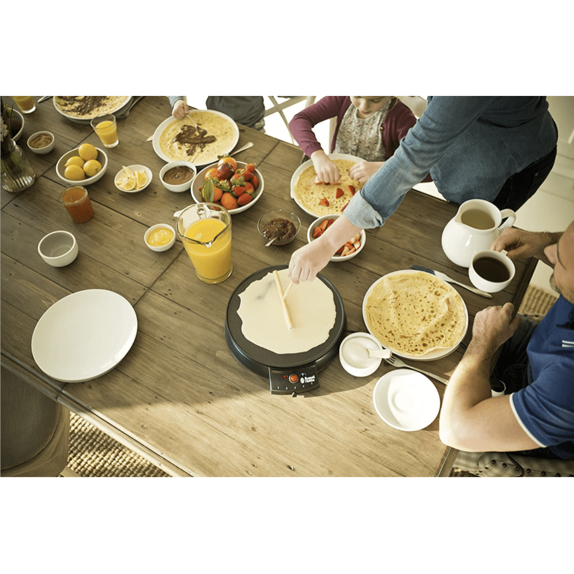 The German Outlet, Russell Hobbs, Crepe Maker Machine, 1200W