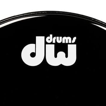 DW Bass Drum Logo Sticker