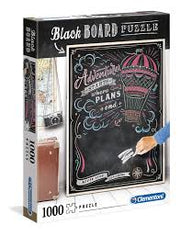 Blackboard Travel - 1000 pcs adults puzzle Blackboard Travel - 1000 pcs Blackboard Travel - 1000 pcs CLEMENTONI