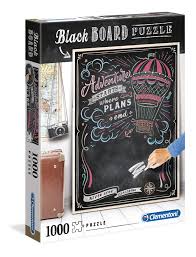 Blackboard Travel - 1000 pcs adults puzzle Blackboard Travel - 1000 pcs Blackboard Travel - 1000 pcs CLEMENTONI