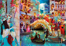 Carnival Moon, 1000 Pieces adults puzzle Carnival Moon, 1000 Pieces Carnival Moon, 1000 Pieces CLEMENTONI