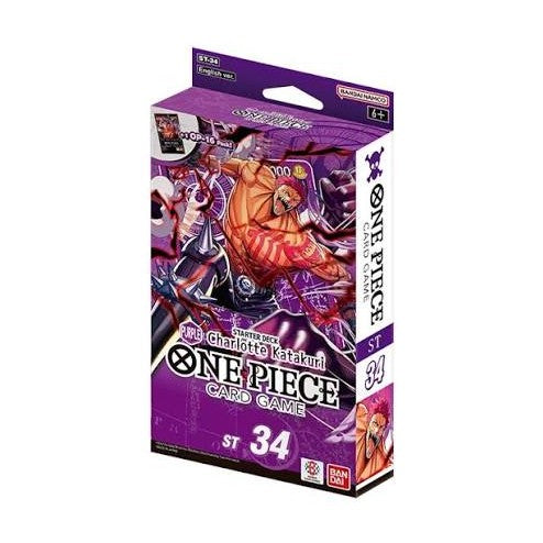 One Piece TCG Starter Deck 34: Purple Charlotte Katakuri by Bandai Namco