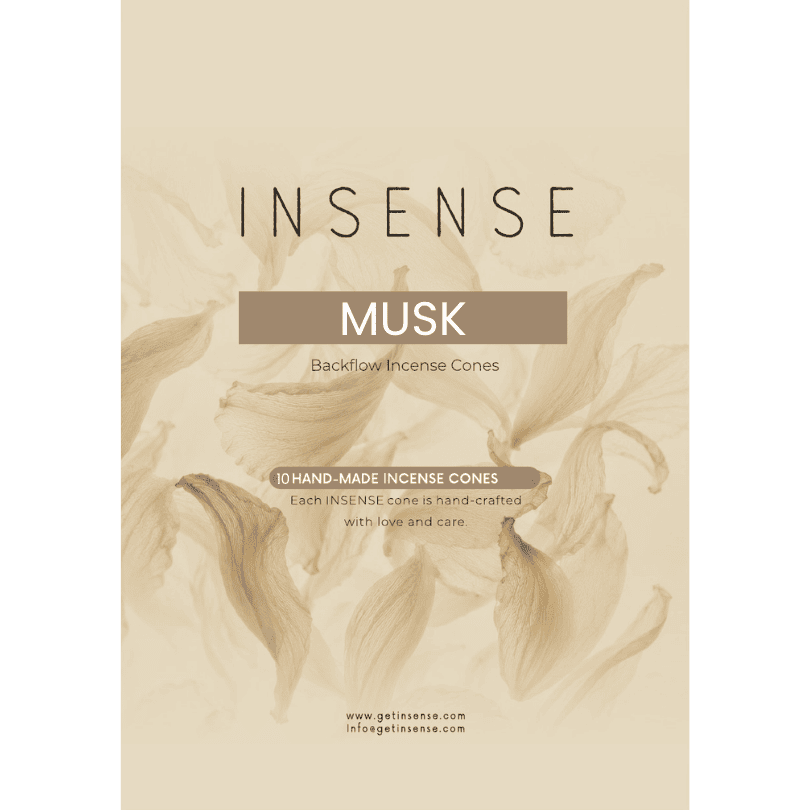 Musk Backflow Incense Cones