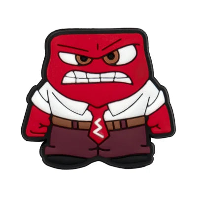 Inside Out Anger Jibbitz Croc Charms - Crocs