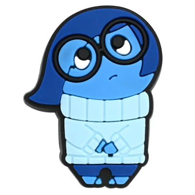 Inside Out Sadness Jibbitz Croc Charms - Crocs