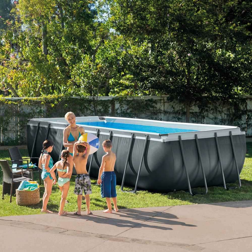 Ultra Rectangular  Pool Set 5.49 X 2.74 X 1.32 M home pool Ultra Rectangular  Pool Set 5.49 X 2.74 X 1.32 M Ultra Rectangular  Pool Set 5.49 X 2.74 X 1.32 M Intex