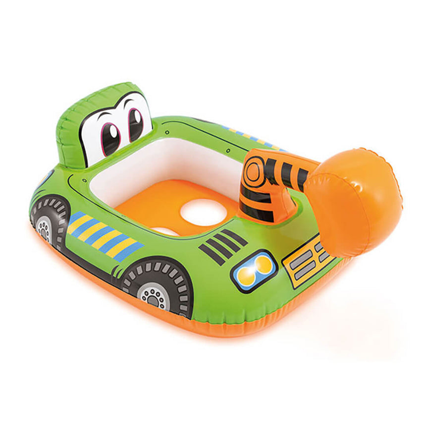 Intex Excavator inflatable float in green and orange color