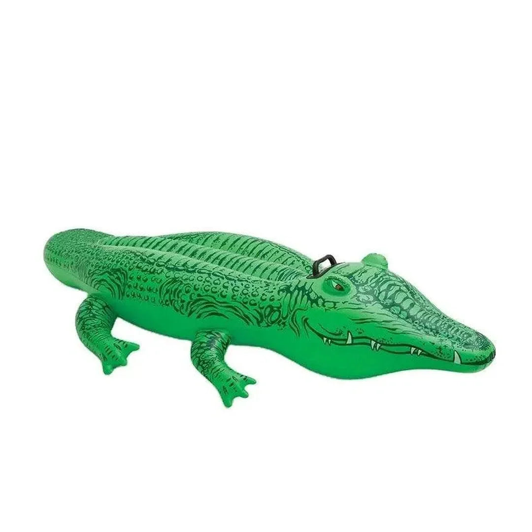 INTEX Inflatable Crocodile Ride-On Pool Float