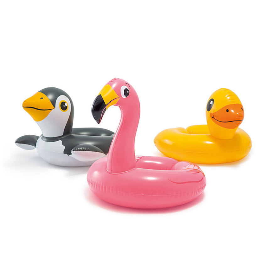 INTEX Cute Animals Split Swim Rings - 3-6 years