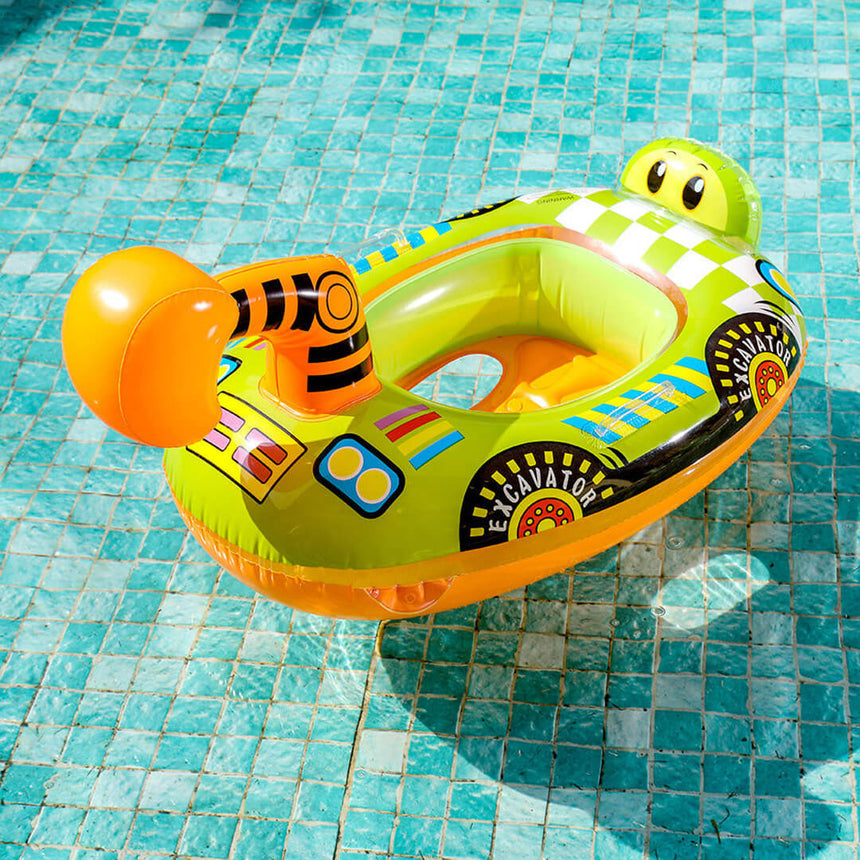 Intex Cartoon Excavator inflatable float for toddlers boys