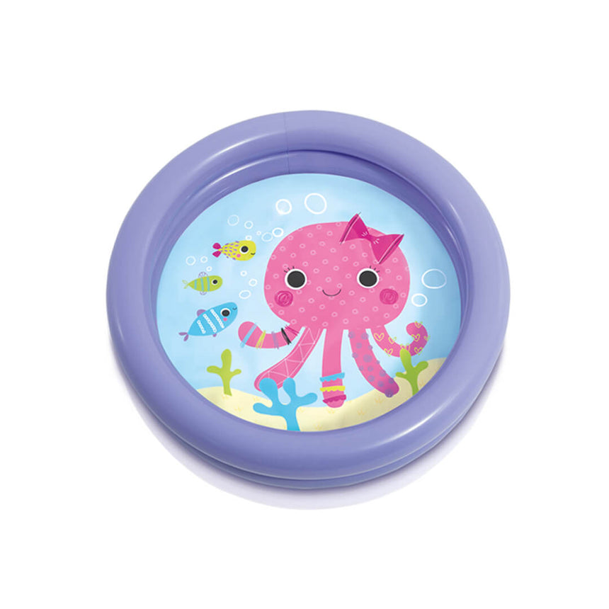 Intex My First Pool purple octopus design, 61 cm