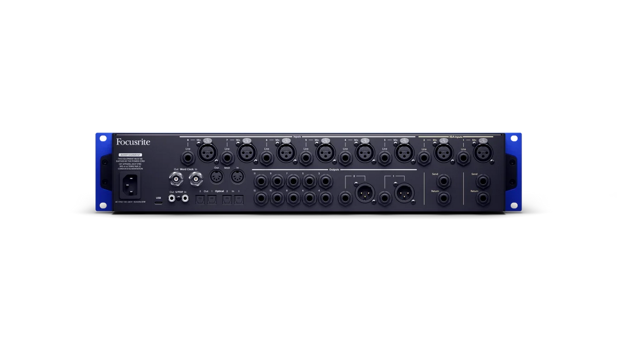 Focusrite ISA C8X 26-In/28-Out USB-C Audio Interface