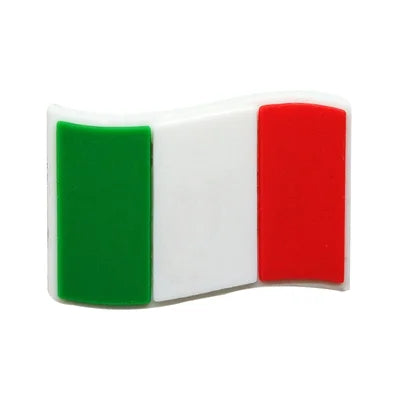Italy Flag Croc Pin