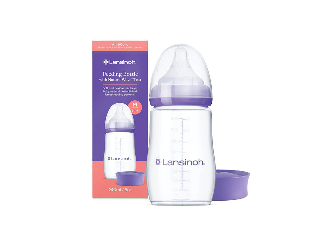 Lansinoh Feeding Bottle 3M+ 240 mL
