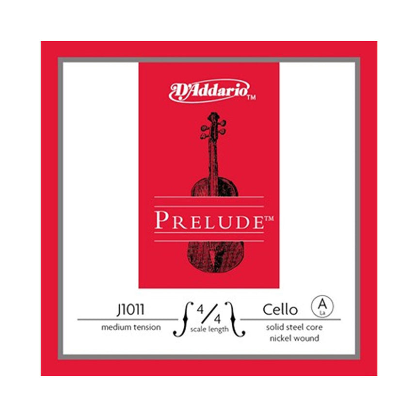 D'Addario Prelude J1011A Cello A String