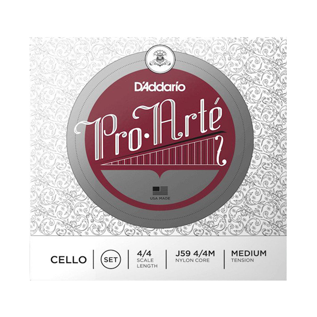 D’Addario 4/4M Pro-Arte Medium Cello Strings