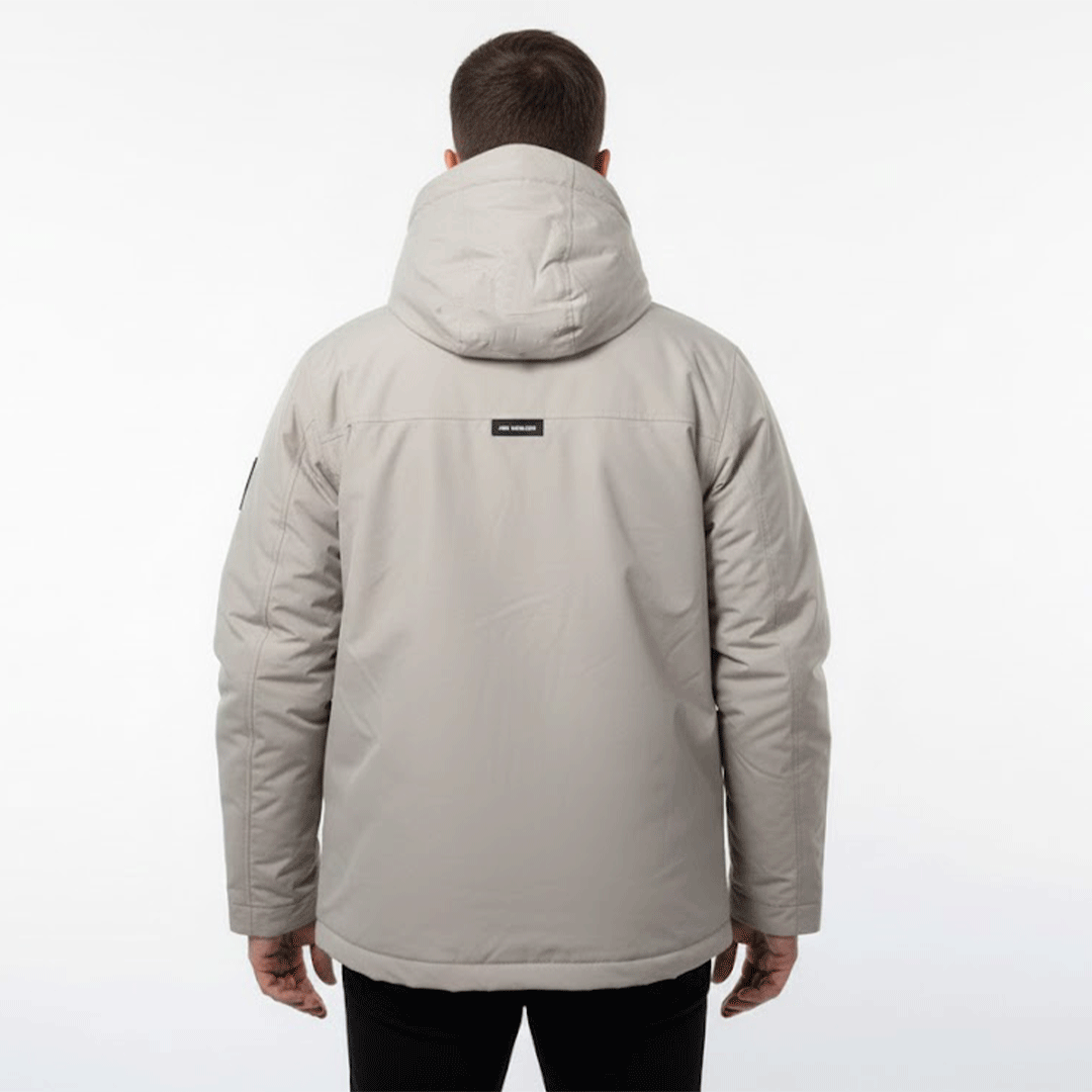 Original Waterproof Winter Jacket Light Grey Men