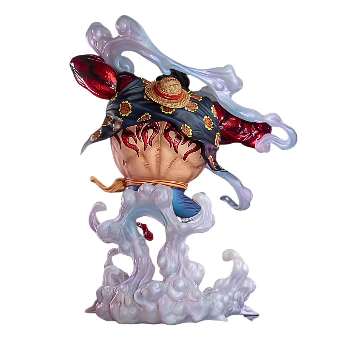 One Piece Monkey D. Luffy Gear 4 PVC Figure 38cm side view – Anime Figure Gift Lebanon