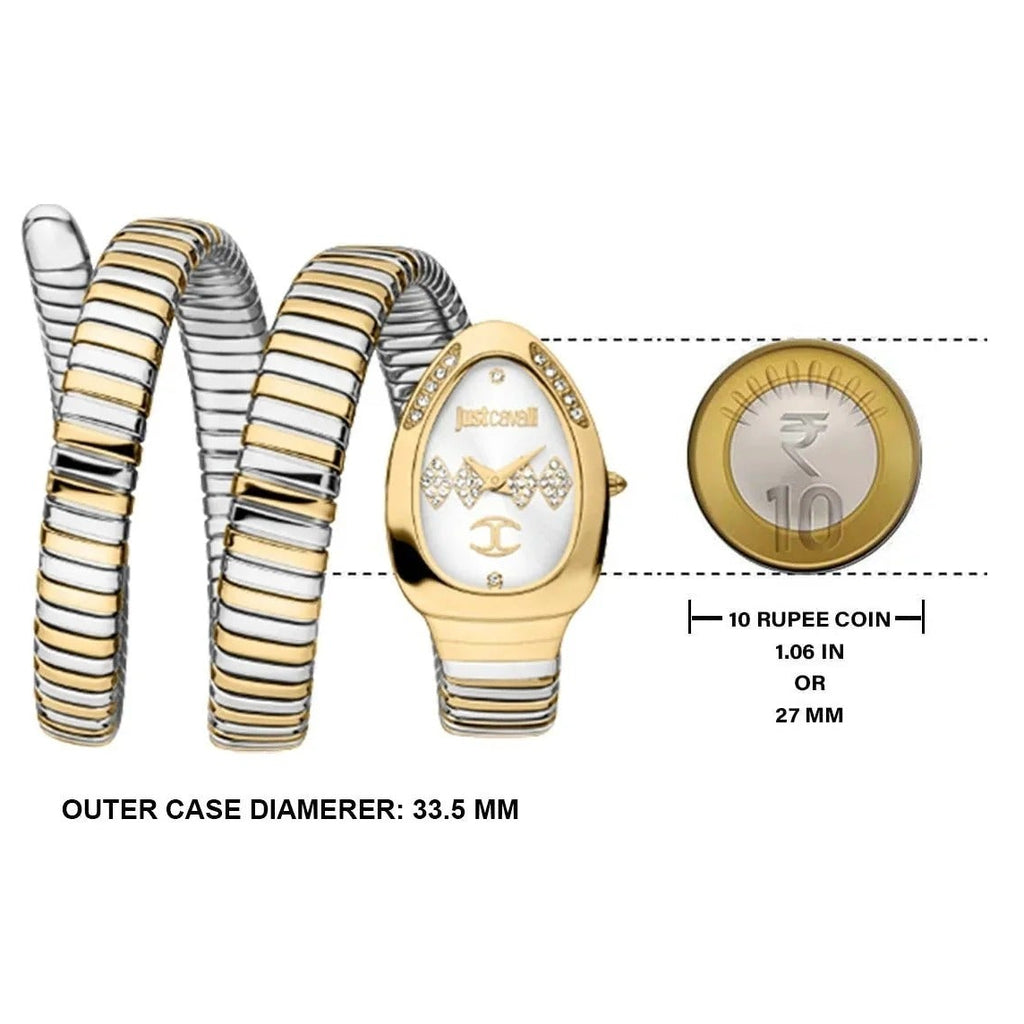 Just Cavalli Signature Snake Watch