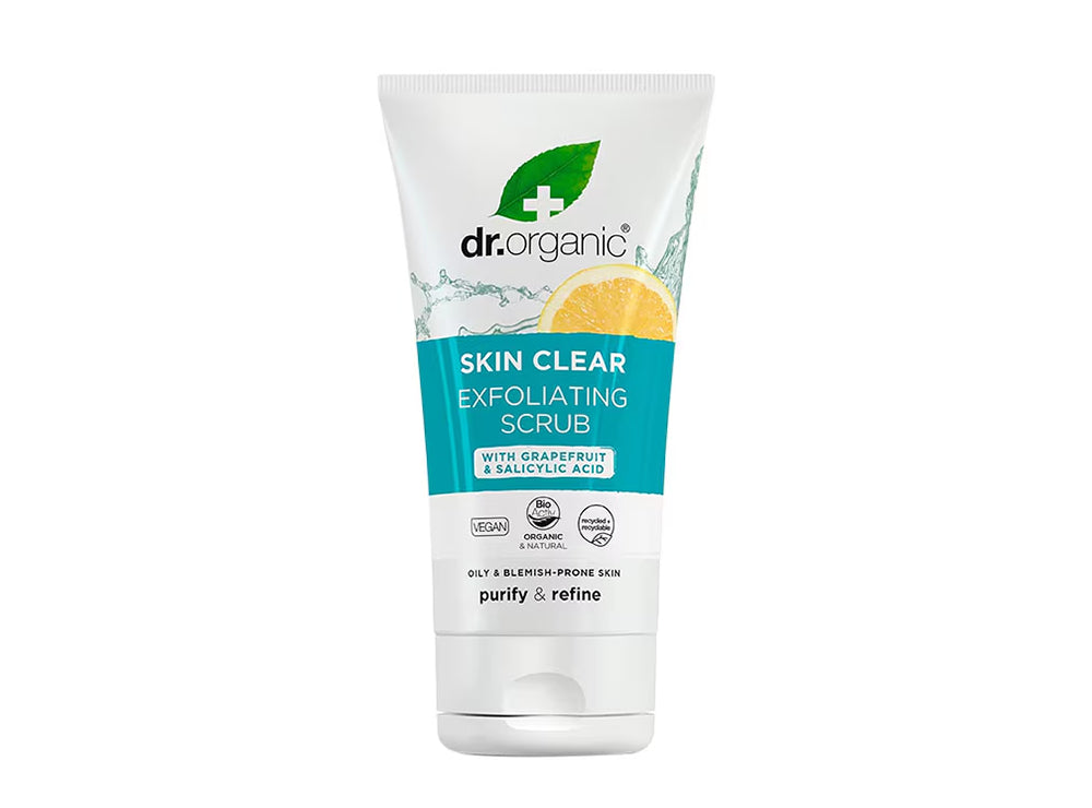 Dr. Organic Skin Clear Exfoliating Scrub 150ml