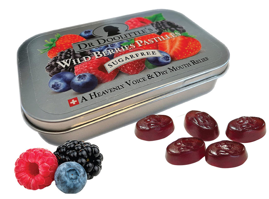 Dr Doolittle Wild Berries Pastilles Sugar Free 60 g