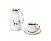 Kettle and Dozen Cups