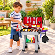 Kids BBQ Grill Pretend Play Set photo 1
