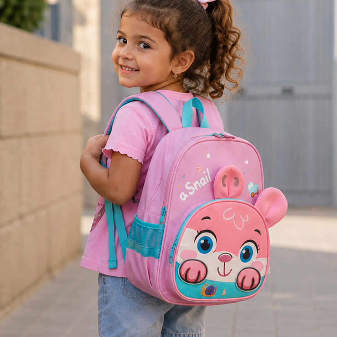 Kids Cute Bear Backpack Preschool To KG2 26 x 32 cm