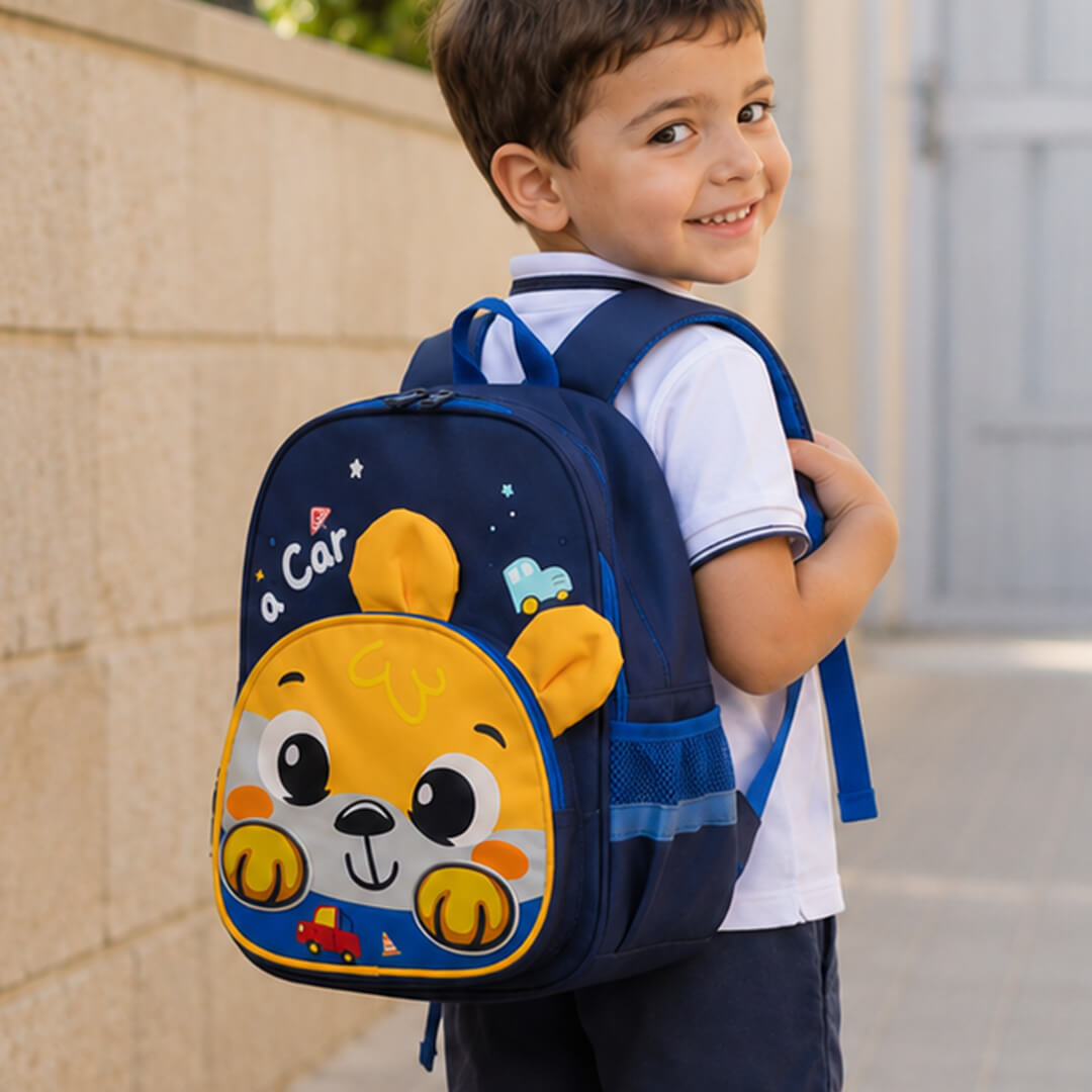 Kids Cute Bear Backpack Preschool To KG2 26 x 32 cm