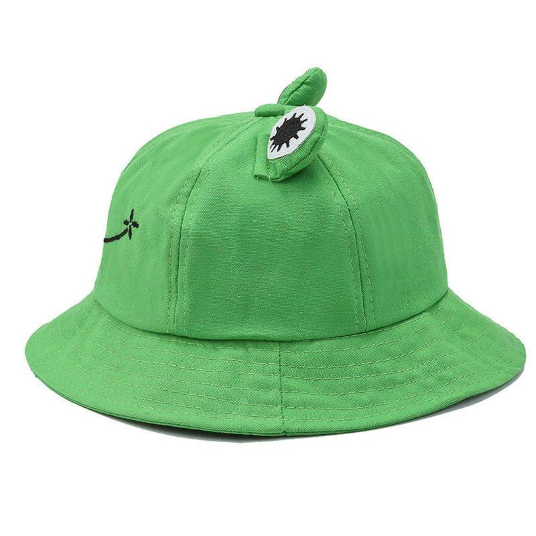 Frog Design Kids Hat – Sun Protection for Ages (4–8 years)