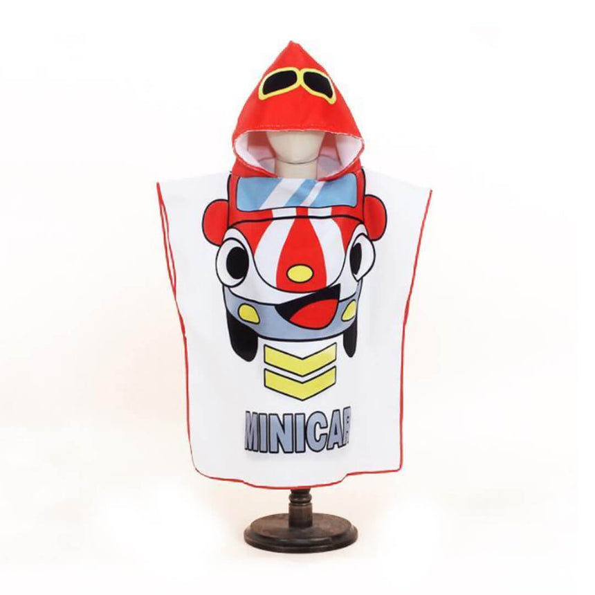 Boys Microfiber Hooded Beach Towels 60 x 122 cm