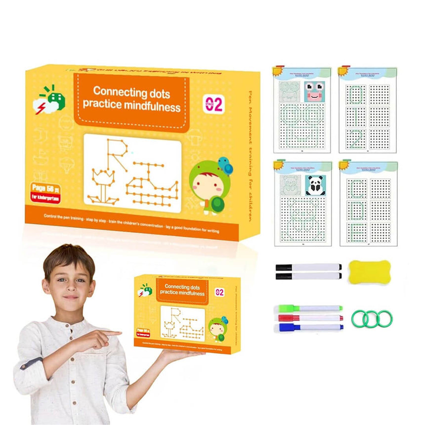 Tracing reusable handwriting workbook for kids