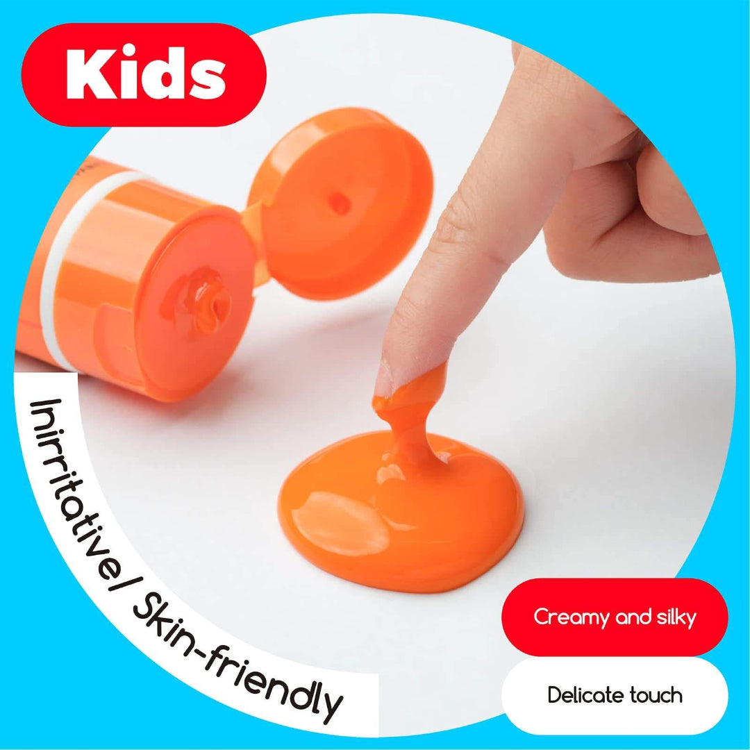 Non-toxic finger paints for toddlers