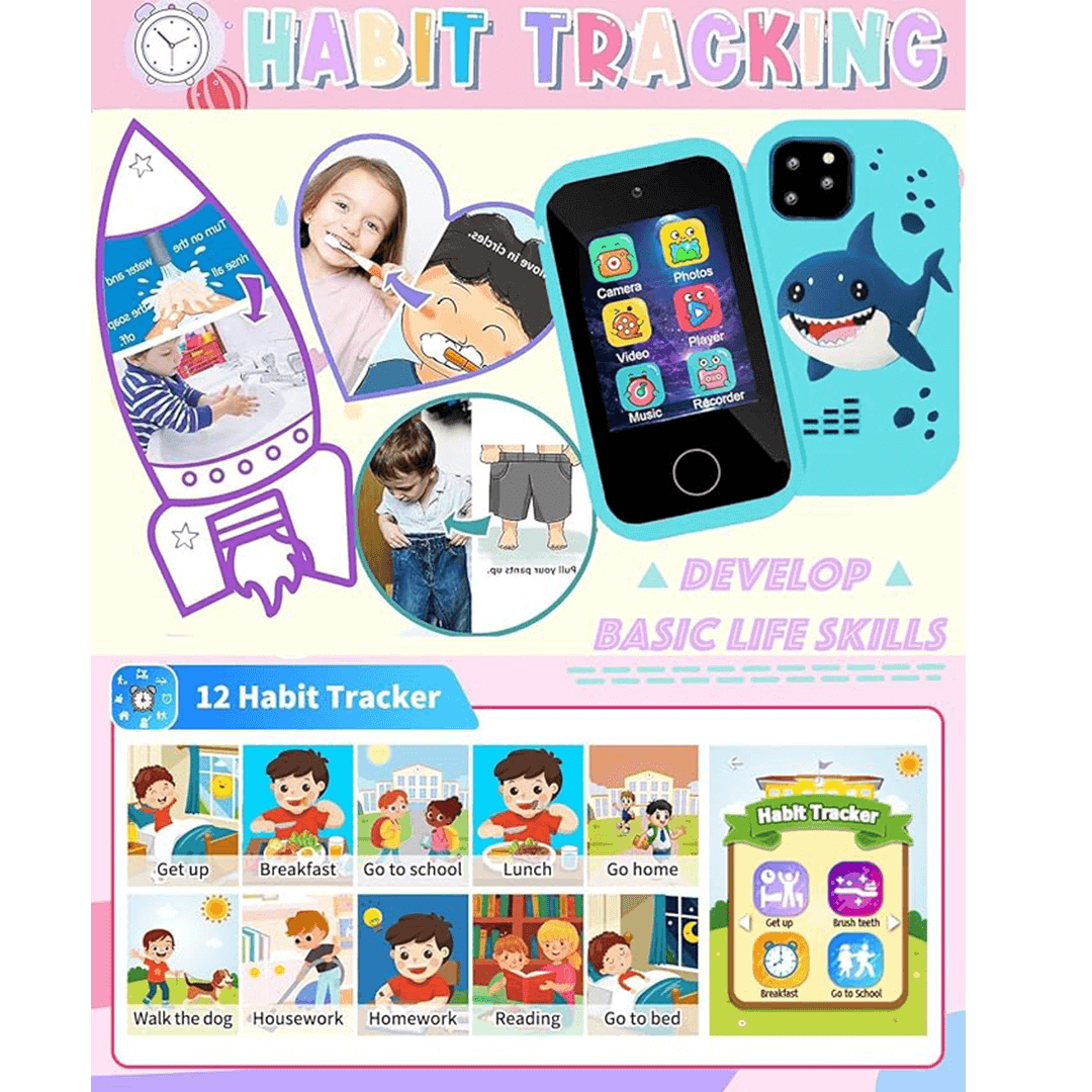 Multi-function Touchscreen Kids Smart Phone + 32GB Memory