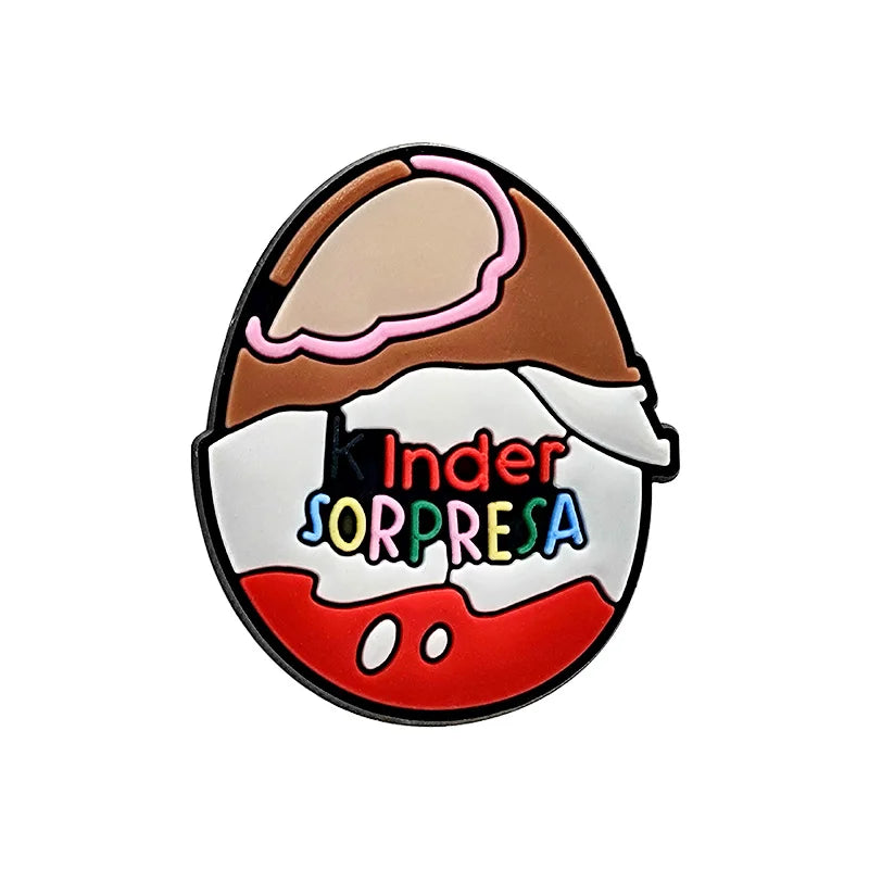 kinder sopresa croc charms for crocs