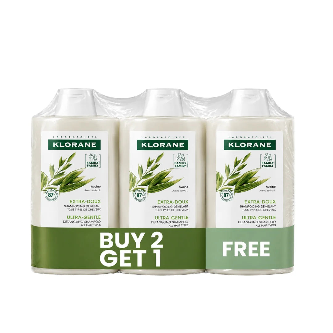 Buy Two Get One Klorane Oat Shampoo 400ml