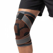 Elastic Knee Support With Extra Wraps