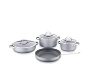 Linea 7 pcs Cookware Set Anthracite Cooking Set Linea 7 pcs Cookware Set Anthracite Linea 7 pcs Cookware Set Anthracite Korkmaz
