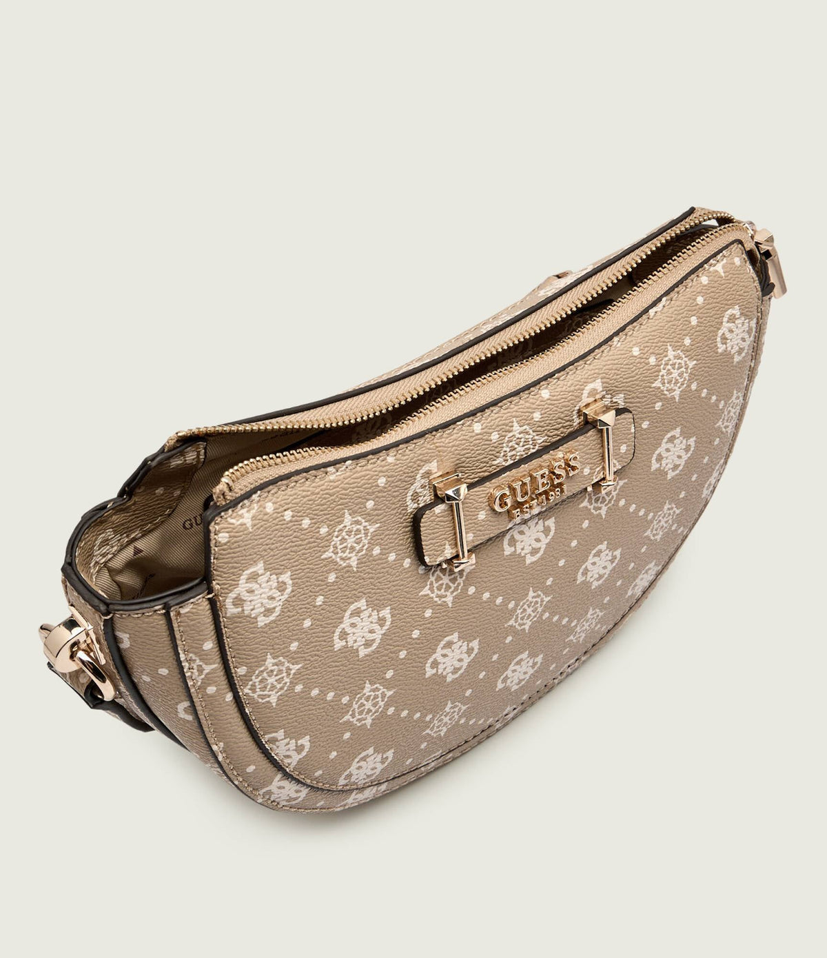 Guess - SILIA Shoulder Beige Bag