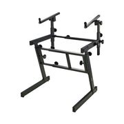 On-Stage Folding-Z Keyboard Stand With Second Tier