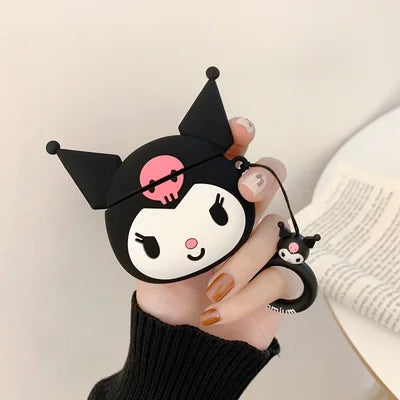 Kuromi Airpods Cover