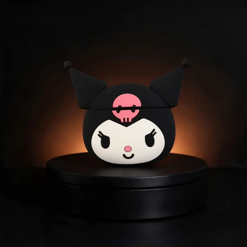 Kuromi case for apple airpods and samsung galaxy buds from inkbee store lebanon