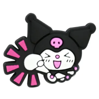 Kuromi Celebrating Croc Charm